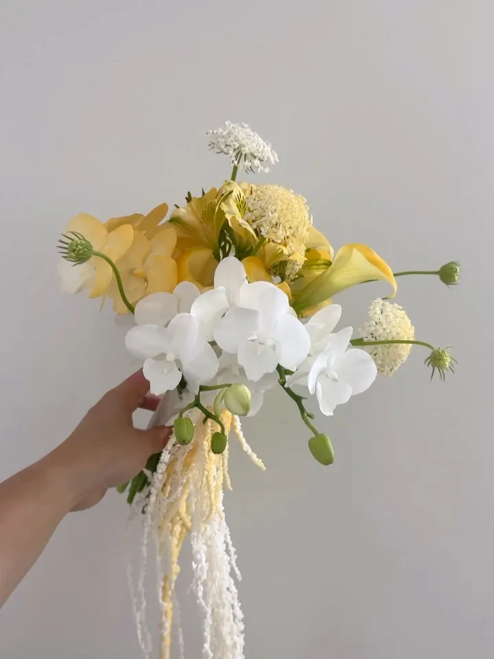 바나나우유부케