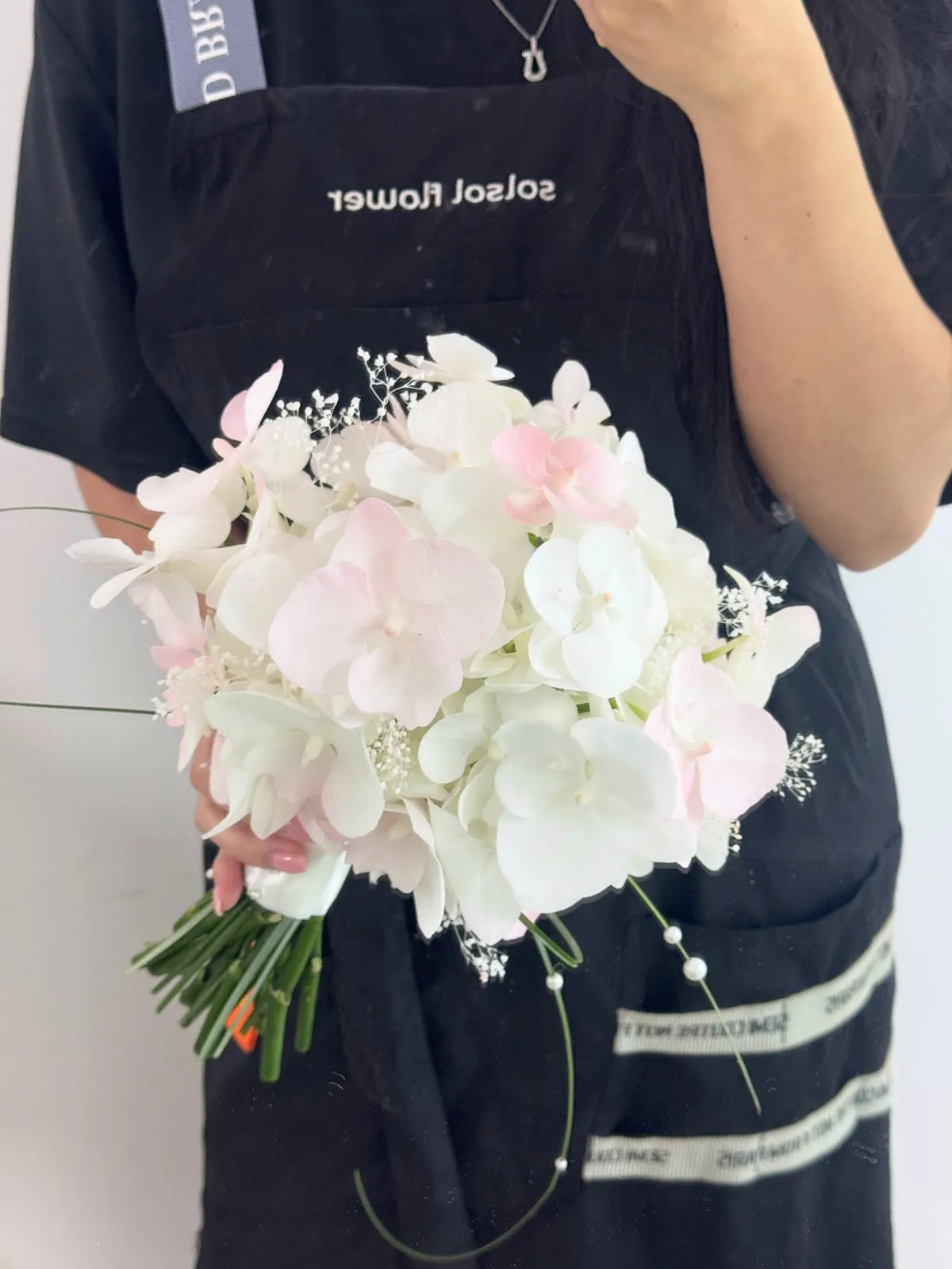 호접부케 작품, 분홍 호접나비 부케